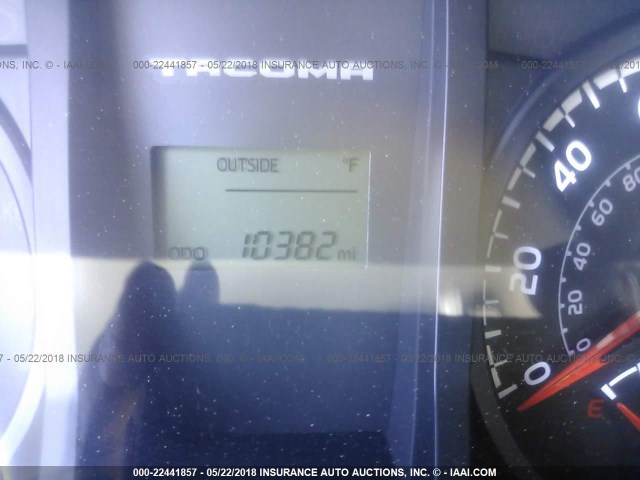 5TFSX5EN7HX048085 - 2017 TOYOTA TACOMA ACCESS CAB/SR/SR5 ვერცხლისფერი ფოტო 7