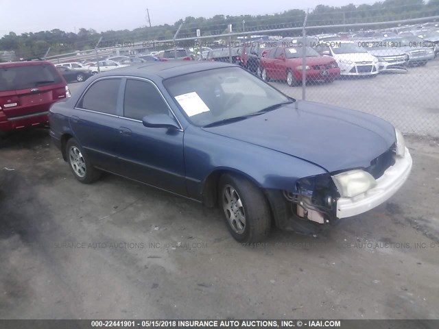 1YVGF22C715238474 - 2001 MAZDA 626 ES/LX Dark Blue photo 1