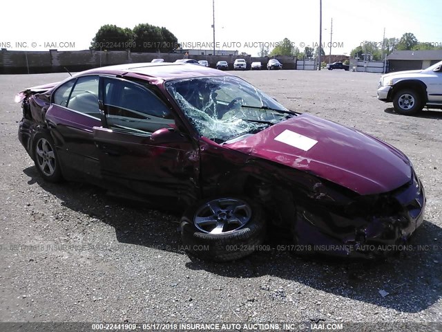 1G2HY52K234170112 - 2003 PONTIAC BONNEVILLE SLE MAROON photo 1