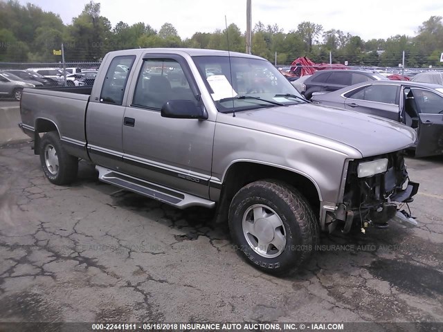 2GTEK19R1W1545614 - 1998 GMC SIERRA K1500 BROWN photo 1