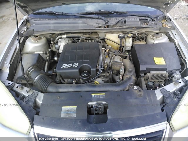 1G1ZU53876F232684 - 2006 CHEVROLET MALIBU LTZ 银色 照片 10
