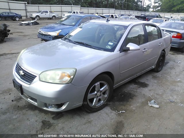 1G1ZU53876F232684 - 2006 CHEVROLET MALIBU LTZ 银色 照片 2