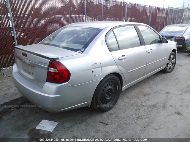 1G1ZU53876F232684 - 2006 CHEVROLET MALIBU LTZ 银色 照片 4