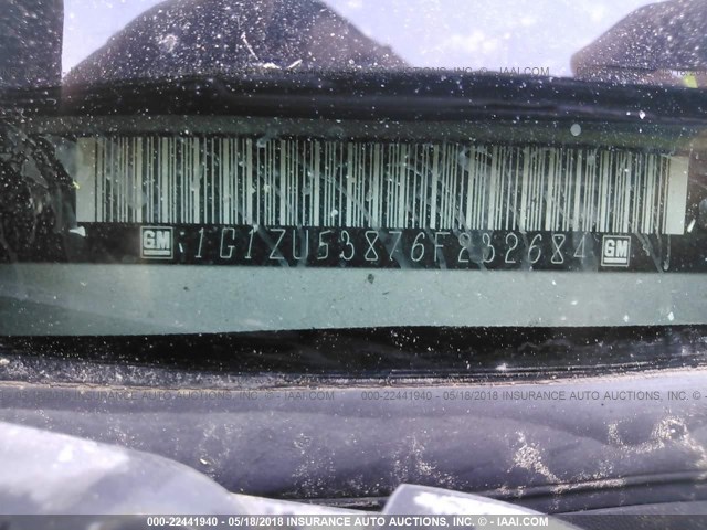 1G1ZU53876F232684 - 2006 CHEVROLET MALIBU LTZ 银色 照片 9