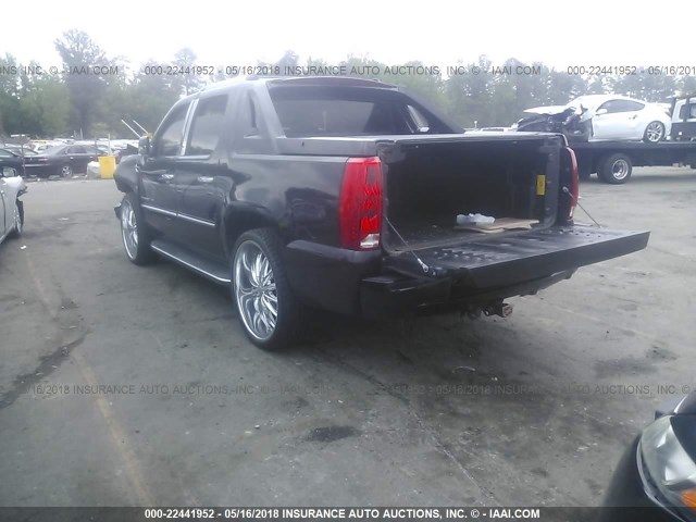 3GYFK628X7G246368 - 2007 CADILLAC ESCALADE EXT BLACK photo 3