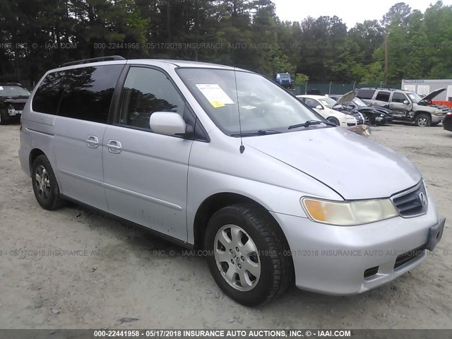 2HKRL18662H516334 - 2002 HONDA ODYSSEY EX SILVER photo 1