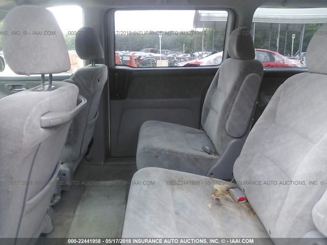 2HKRL18662H516334 - 2002 HONDA ODYSSEY EX SILVER photo 8