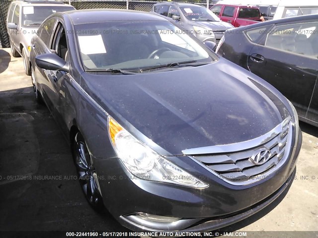 5NPEC4AC1BH104628 - 2011 HYUNDAI SONATA SE/LIMITED BLACK photo 1