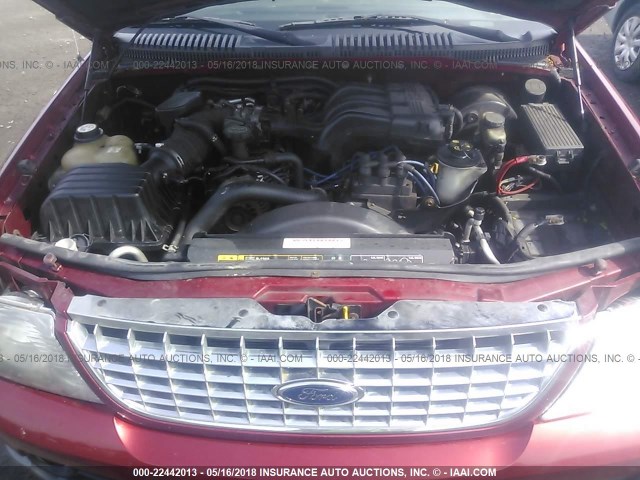 1FMZU73K14ZA57743 - 2004 FORD EXPLORER XLT/XLT SPORT/NBX RED photo 10