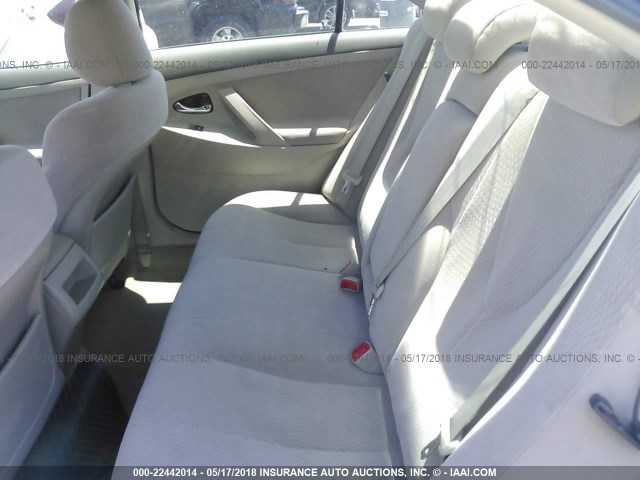 4T4BF3EK8BR211642 - 2011 TOYOTA CAMRY SE/LE/XLE BLACK photo 8