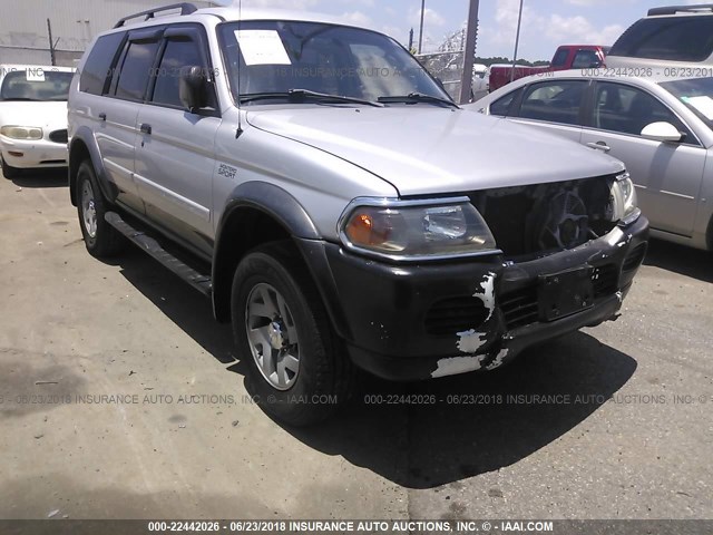 JA4MT31R73J046151 - 2003 MITSUBISHI MONTERO SPORT XLS SILVER photo 1