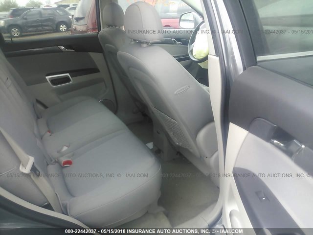 3GSCL33P48S721168 - 2008 SATURN VUE XE GRAY photo 8