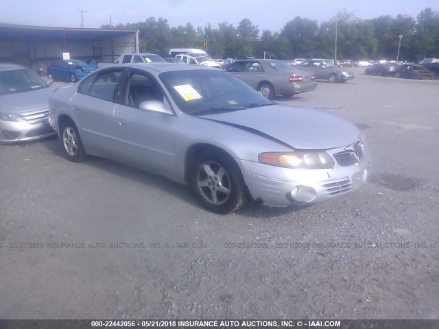 1G2HX54K914262184 - 2001 PONTIAC BONNEVILLE SE GRAY photo 1