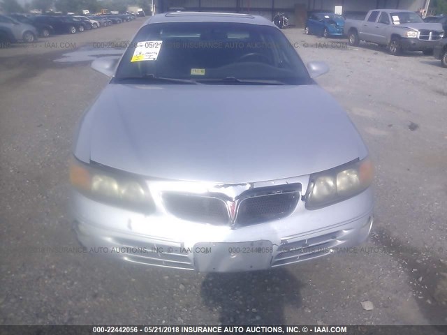 1G2HX54K914262184 - 2001 PONTIAC BONNEVILLE SE GRAY photo 6