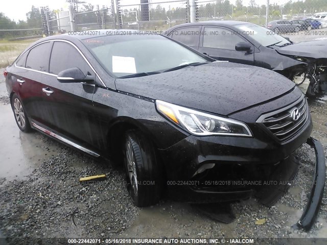 5NPE34AF5GH263900 - 2016 HYUNDAI SONATA SPORT/LIMITED BLACK photo 1