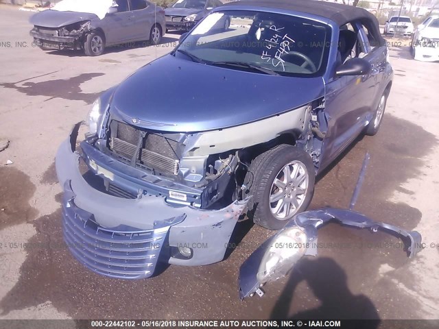 3C3JY55E07T601280 - 2007 CHRYSLER PT CRUISER TOURING BLUE photo 6