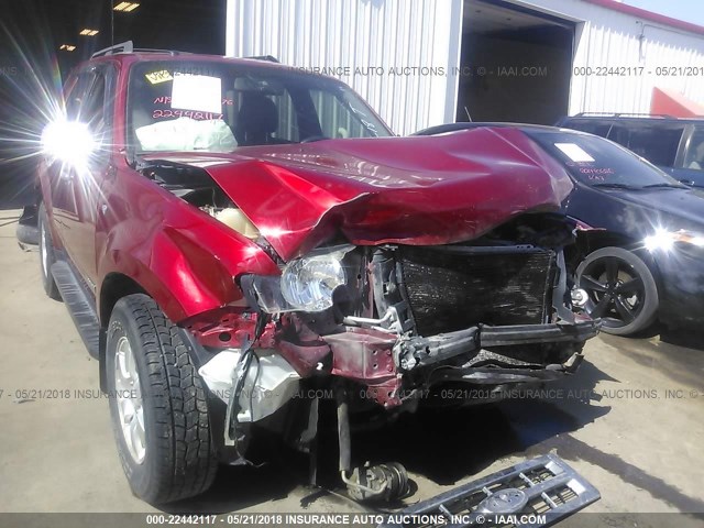 1FMCU04158KA89905 - 2008 FORD ESCAPE LIMITED RED photo 6