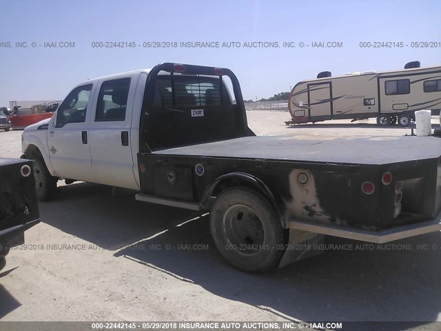 1FD8W3HT9GEC52453 - 2016 FORD F350 SUPER DUTY WHITE photo 3