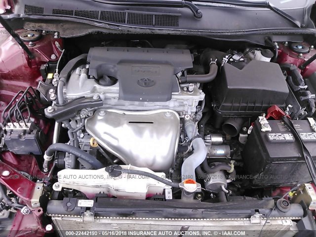 4T1BF1FK1GU596546 - 2016 TOYOTA CAMRY LE/XLE/SE/XSE წითელი ფოტო 10