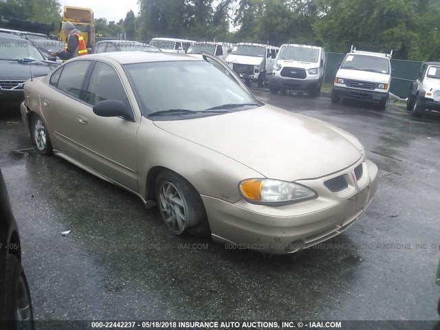 1G2NF52E63C229039 - 2003 PONTIAC GRAND AM SE1 GOLD photo 1