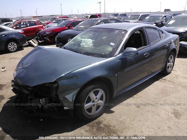 2G2WP552071191340 - 2007 PONTIAC GRAND PRIX GRAY photo 2