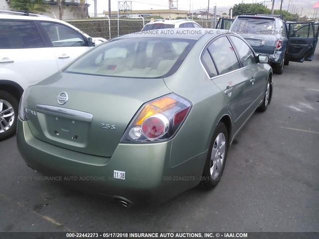 1N4AL21E37C108368 - 2007 NISSAN ALTIMA 2.5/2.5S GREEN photo 4