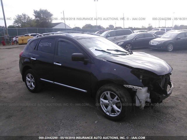 JN8AS5MV2BW254993 - 2011 NISSAN ROGUE S/SV/KROM BLACK photo 1