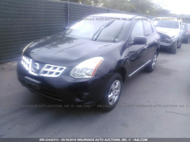 JN8AS5MV7BW682204 - 2011 NISSAN ROGUE S/SV/KROM BLACK photo 2