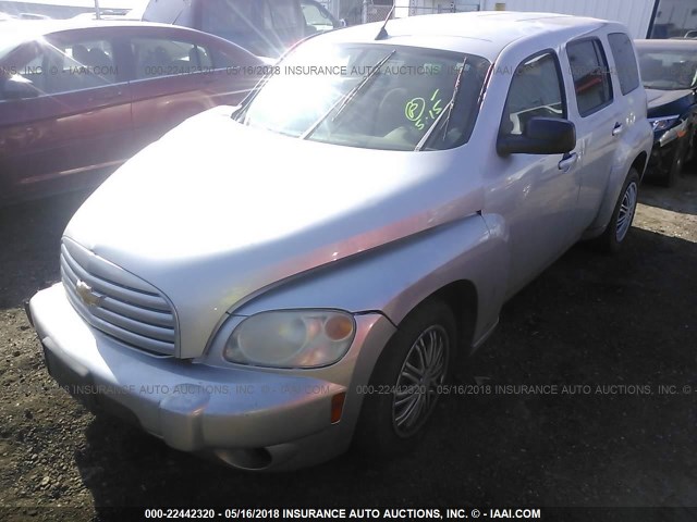 3GNDA13D46S596063 - 2006 CHEVROLET HHR LS SILVER photo 2