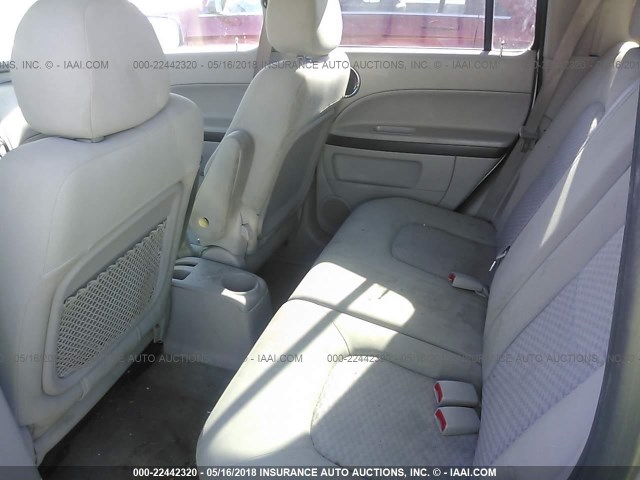 3GNDA13D46S596063 - 2006 CHEVROLET HHR LS SILVER photo 8