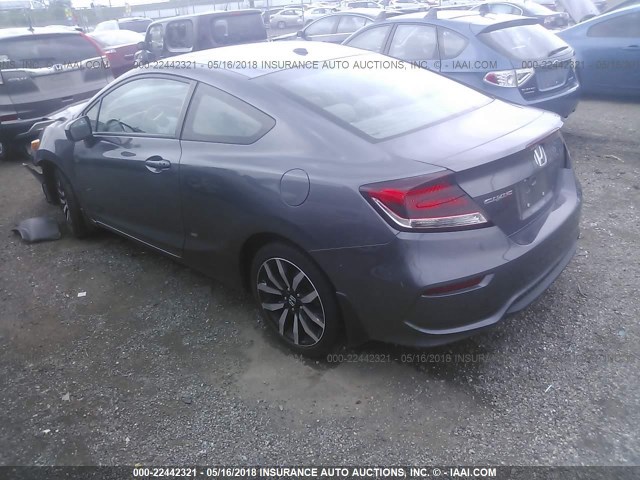2HGFG3B01EH526730 - 2014 HONDA CIVIC EXL Gümüş foto 3