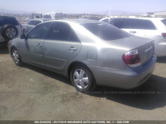 4T1BE32K66U702217 - 2006 TOYOTA CAMRY LE/XLE/SE მწვანე ფოტო 3