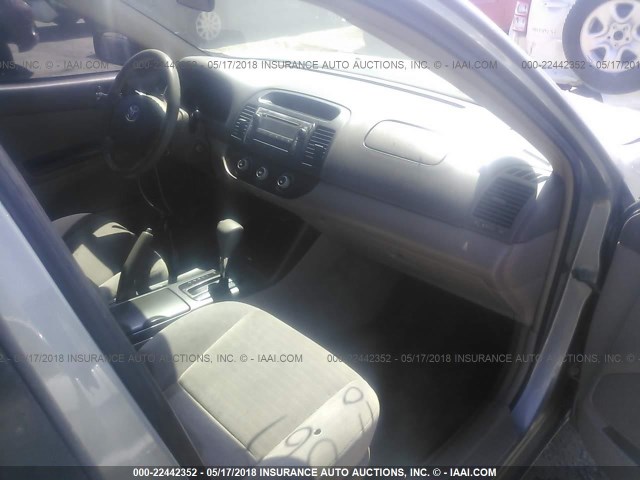 4T1BE32K66U702217 - 2006 TOYOTA CAMRY LE/XLE/SE მწვანე ფოტო 5