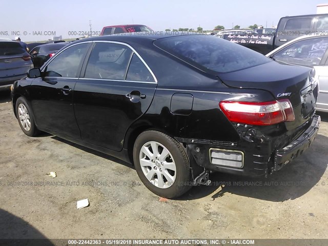 4T1BE46K49U346936 - 2009 TOYOTA CAMRY SE/LE/XLE BLACK photo 3