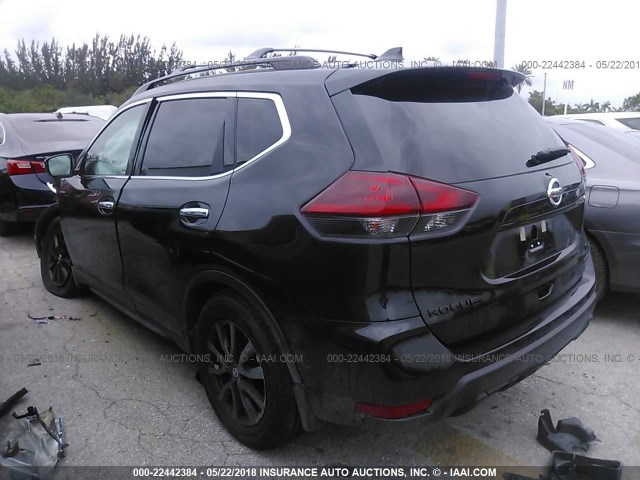 5N1AT2MT4JC771892 - 2018 NISSAN ROGUE S/SL BLACK photo 3