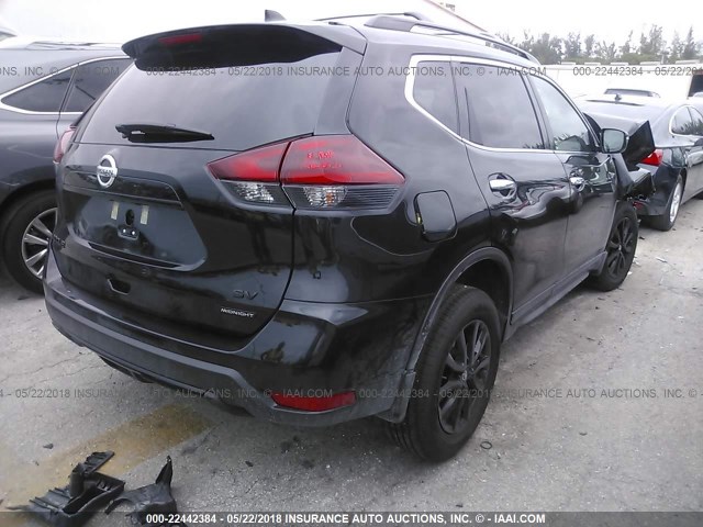 5N1AT2MT4JC771892 - 2018 NISSAN ROGUE S/SL BLACK photo 4