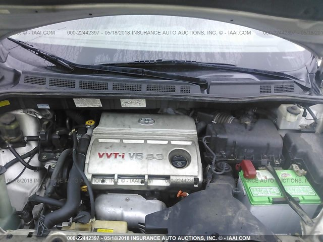 5TDZA23CX4S019888 - 2004 TOYOTA SIENNA CE/LE SILVER photo 10