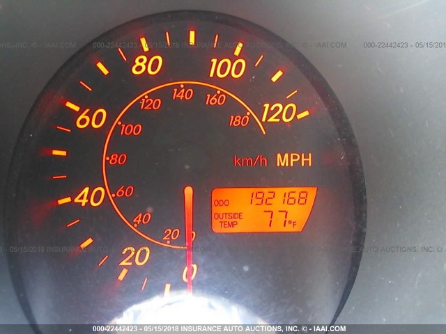 2T1KR32E53C070922 - 2003 TOYOTA COROLLA MATRIX XR BLUE photo 7