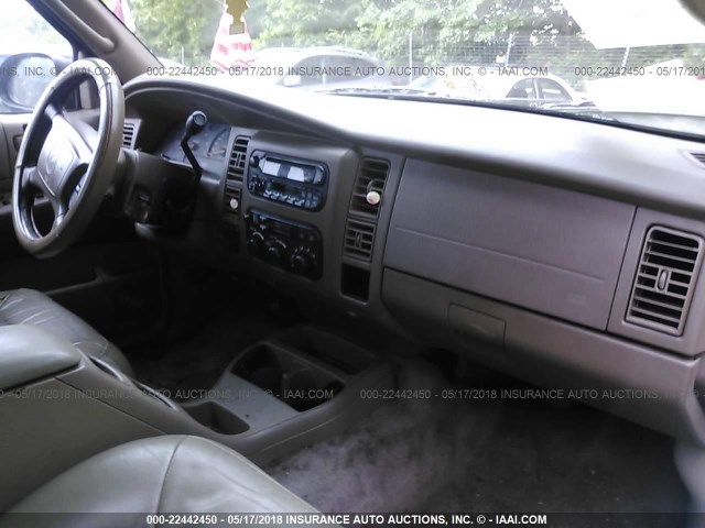 1B4HS28N51F631816 - 2001 DODGE DURANGO BLACK photo 5