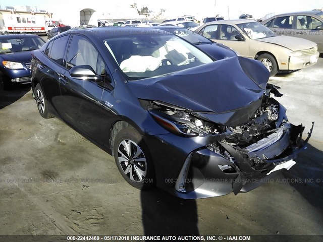 JTDKARFP3H3040839 - 2017 TOYOTA PRIUS PRIME  灰色 照片 1