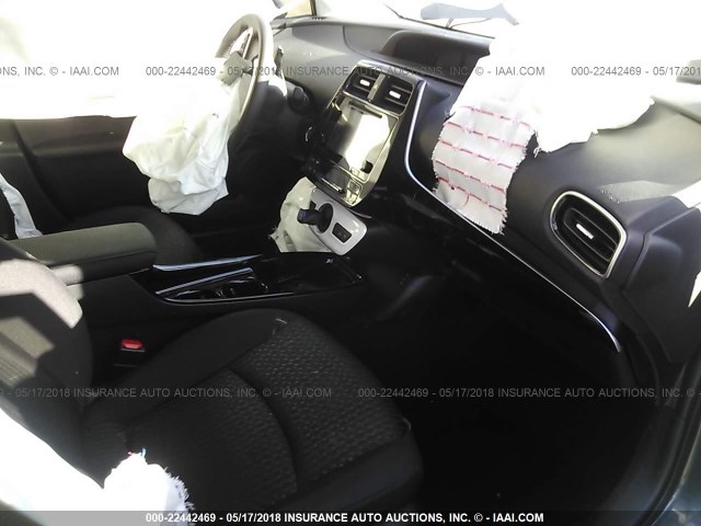 JTDKARFP3H3040839 - 2017 TOYOTA PRIUS PRIME  灰色 照片 5