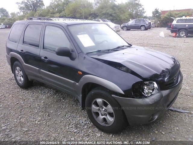 4F2CZ96174KM17150 - 2004 MAZDA TRIBUTE ES BLACK photo 1