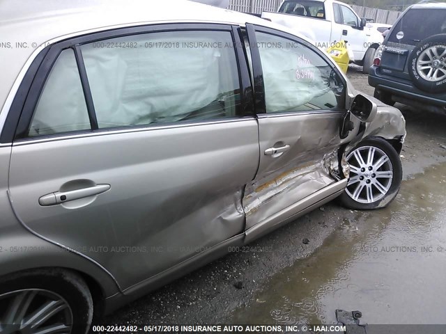 4T1BK36B45U016002 - 2005 TOYOTA AVALON XL/XLS/TOURING/LIMITED GOLD photo 6