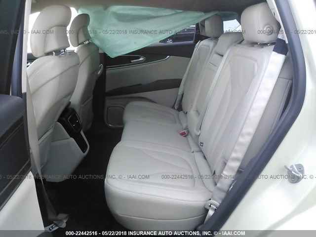 2LMPJ8LP2GBL40956 - 2016 LINCOLN MKX RESERVE Krem foto 8