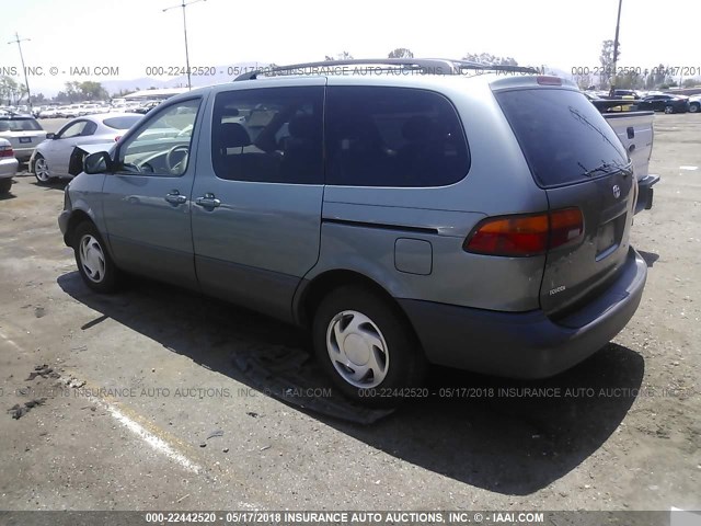 4T3ZF13C0YU302493 - 2000 TOYOTA SIENNA LE/XLE GRAY photo 3