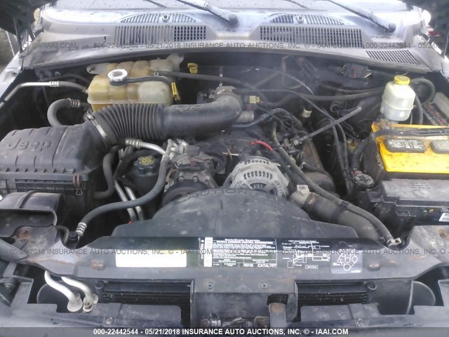1J4GL38K84W217175 - 2004 JEEP LIBERTY RENEGADE BLACK photo 10