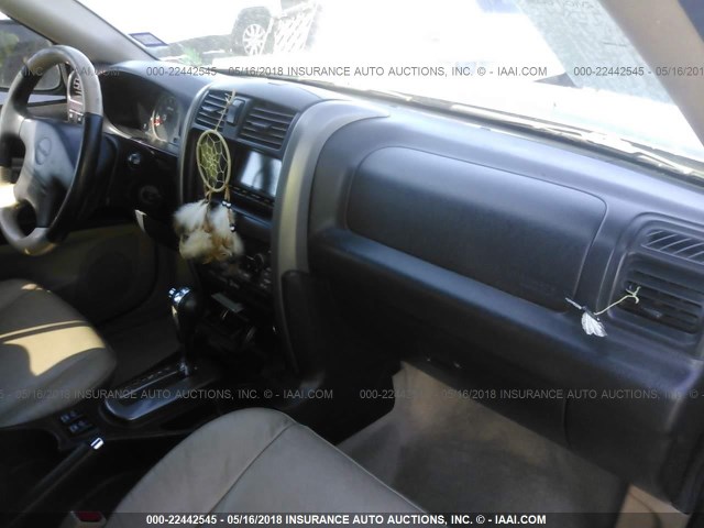 4S2DE58Y044601504 - 2004 ISUZU AXIOM XS Yaşıl foto 5