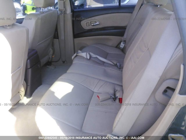 4S2DE58Y044601504 - 2004 ISUZU AXIOM XS Yaşıl foto 8