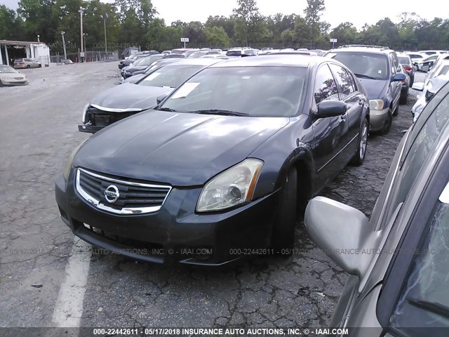 1N4BA41EX7C809446 - 2007 NISSAN MAXIMA SE/SL GRAY photo 2