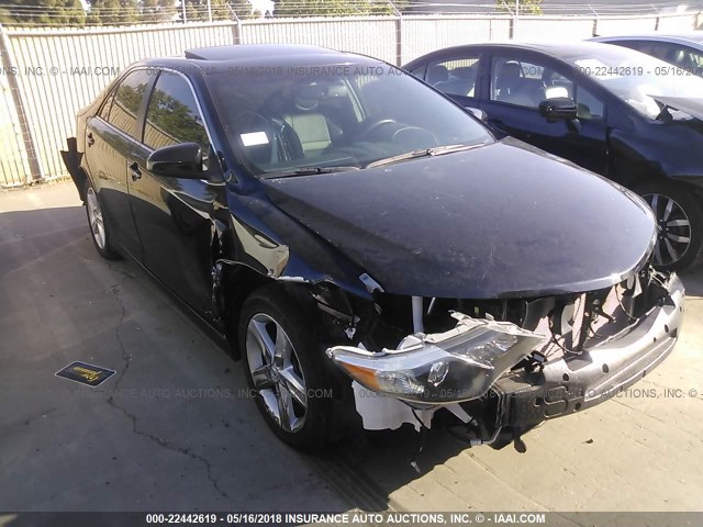 4T1BF1FKXEU438333 - 2014 TOYOTA CAMRY L/SE/LE/XLE 黑色 照片 1